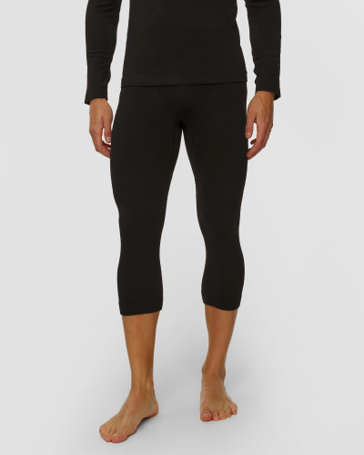 X-Bionic MIGHTYWOOL PANTS 3/4 MEN X BLACK