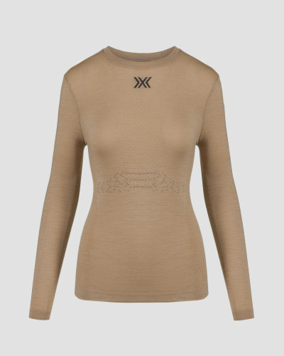X-Bionic MIGHTYWOOL SHIRT LS WMN SAND